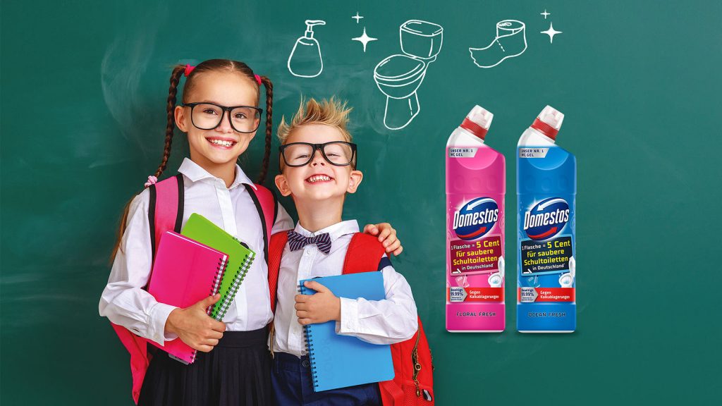 Domestos Werbung