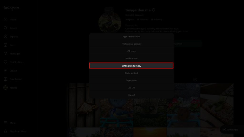 How to Download Your Followers and Following List on Instagram Step-2