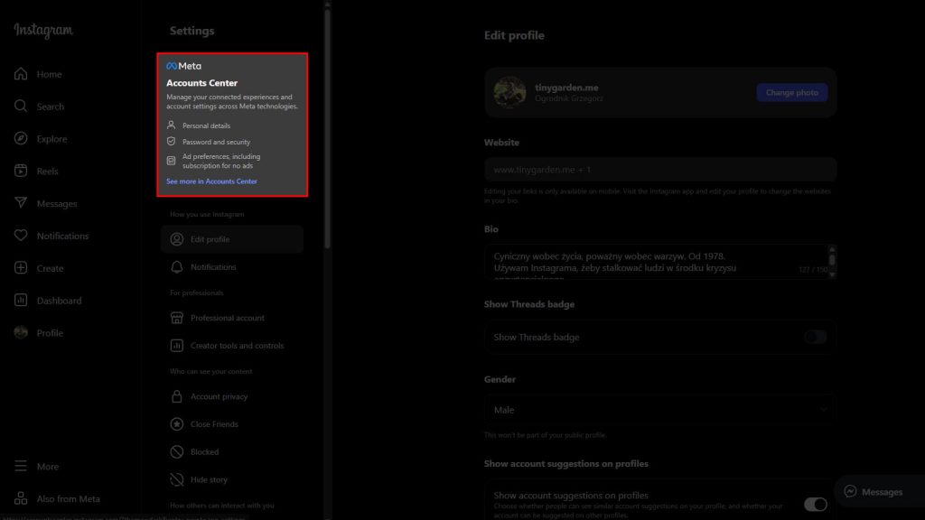 How to Download Your Followers and Following List on Instagram Step-3