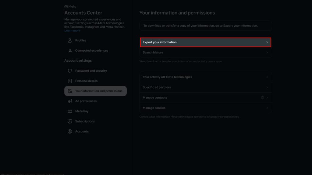 How to Download Your Followers and Following List on Instagram Step-5