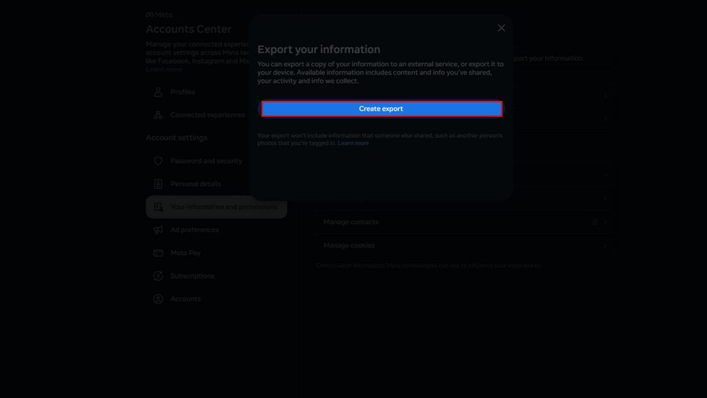 How to Download Your Followers and Following List on Instagram Step-6